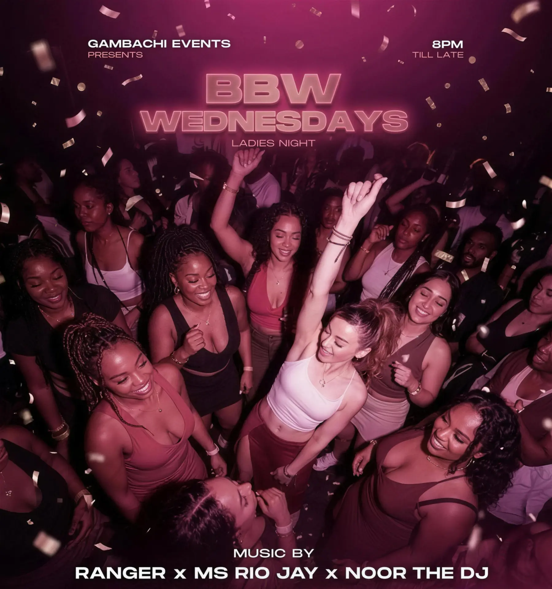BBW Wednesdays at GAMBACHI Dubai