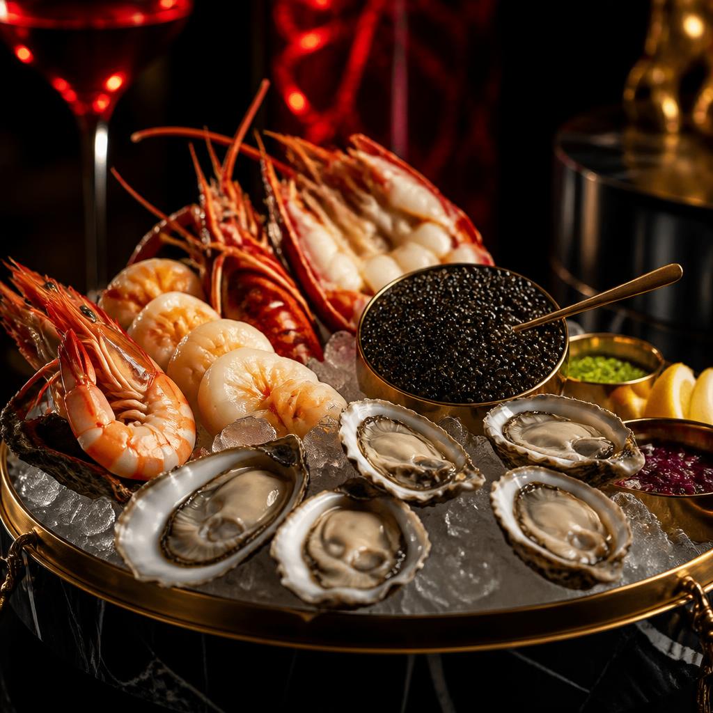 Caviar & Ice at GAMBACHI Dubai